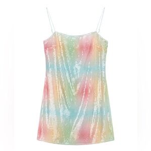 Staud Jenny Sequin Dress